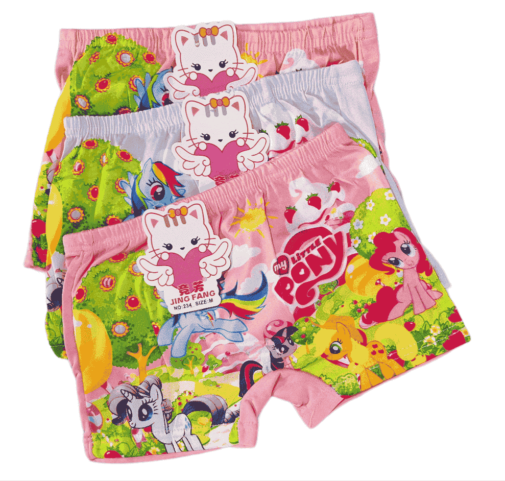 59rb_Boxer anak perempuan S,M,L,XL,XXL (S 59, M 61, L 63, XL 66, XXL 68)